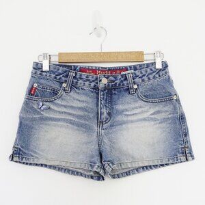 Vintage women's Low Rise mudd denim shorts 4